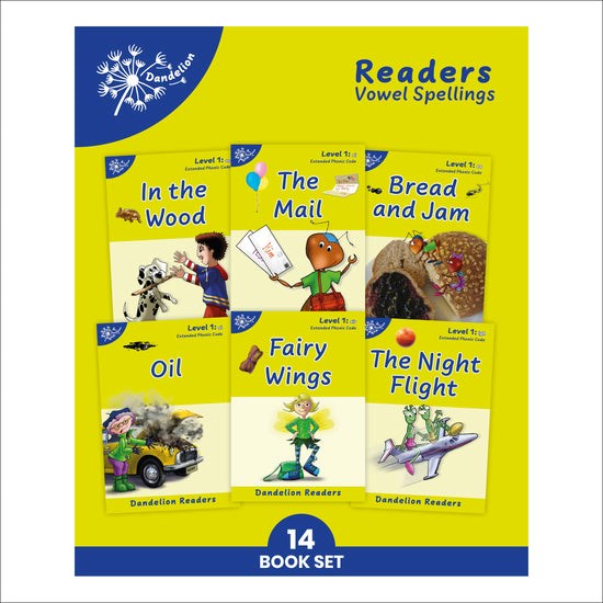 Dandelion Readers Pack 6 Level 1 (14 Titles)