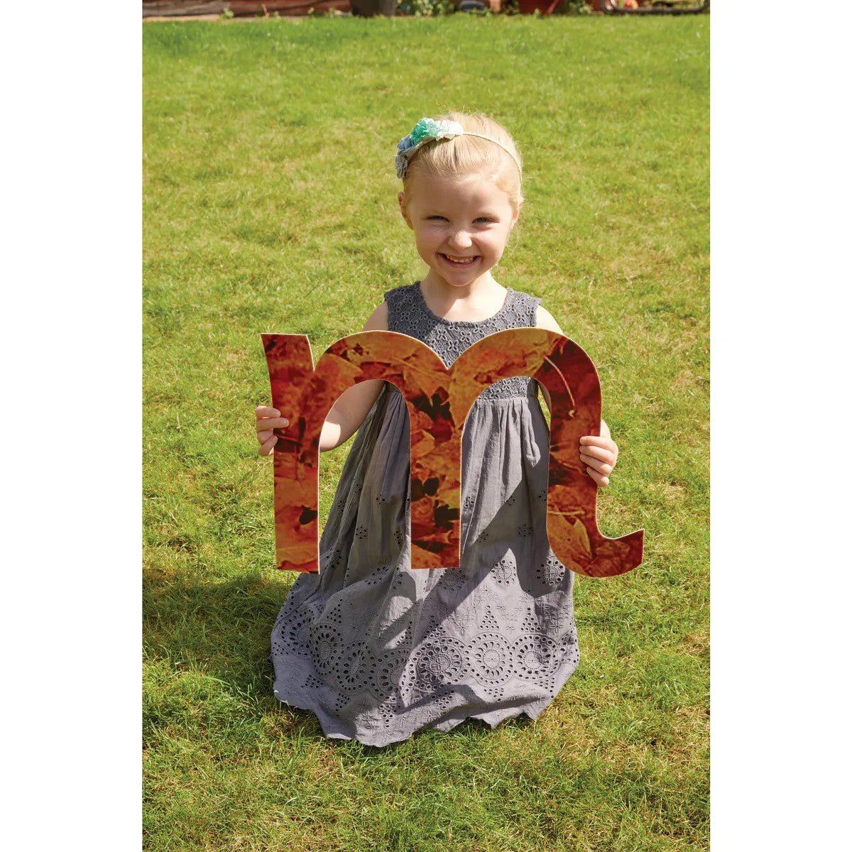 Giant Indoor Outdoor Natural Letters - ABC School Supplies