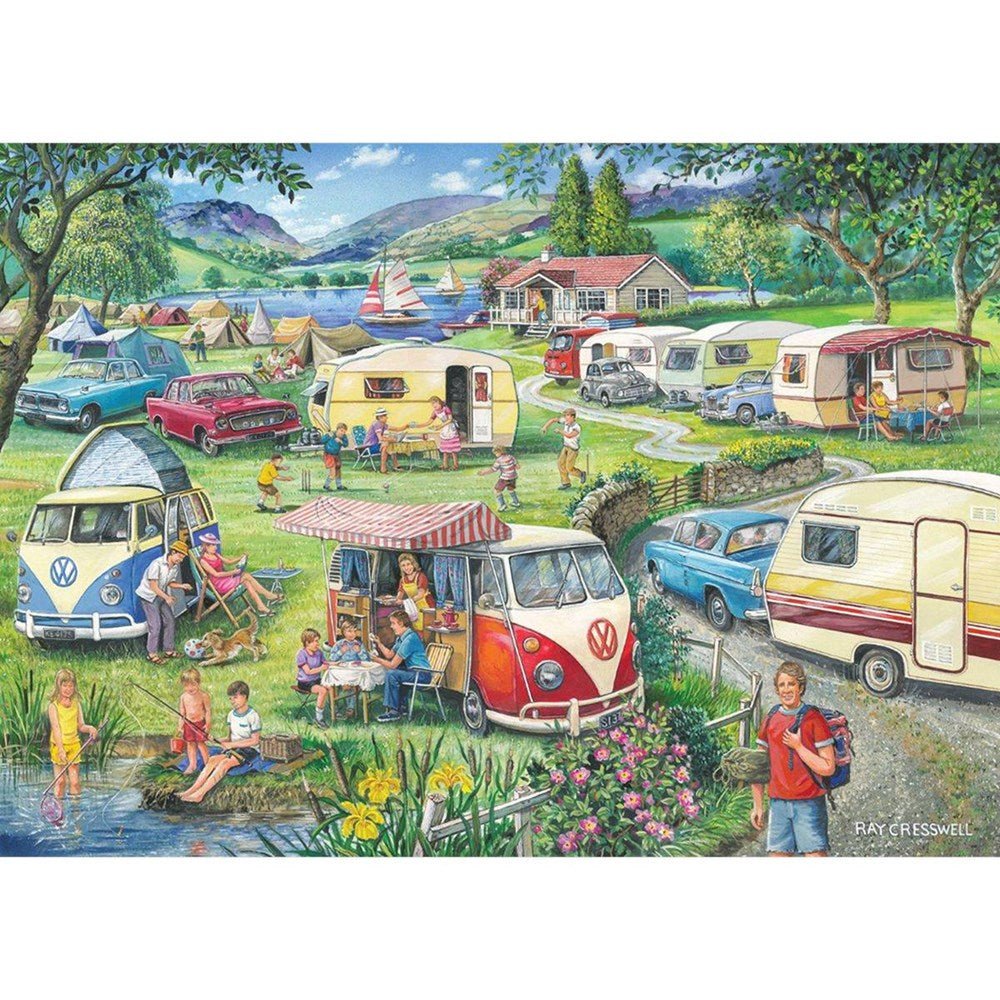 Happy Holidays - 1000 Piece Jigsaw Puzzle - ABC School Supplies