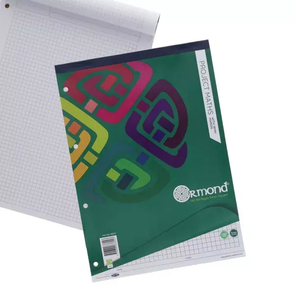 Student Solutions A4 160Pg 5Mm Sq Project Maths Refill Pad