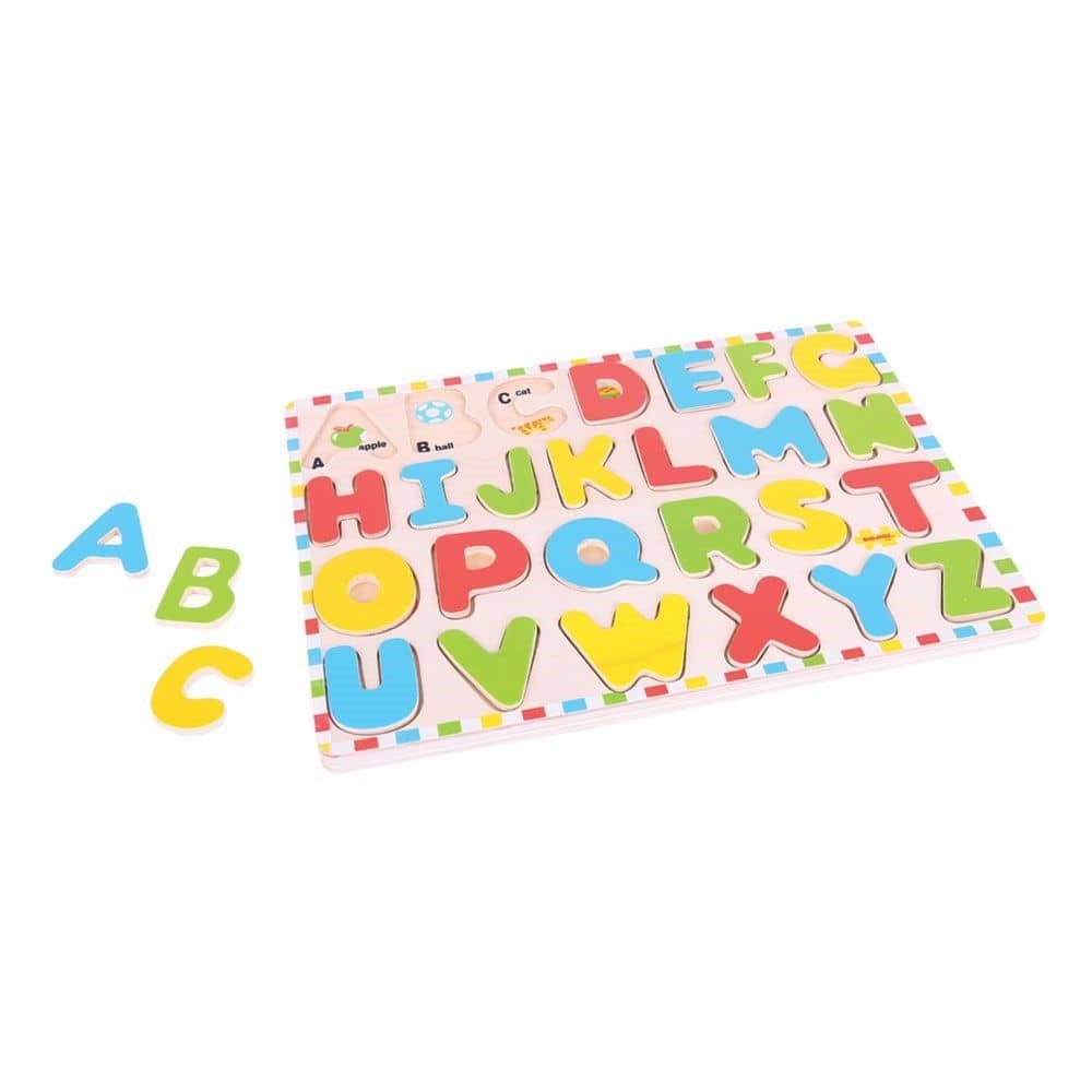 Inset Puzzle Uppercase Alphabet - ABC School Supplies