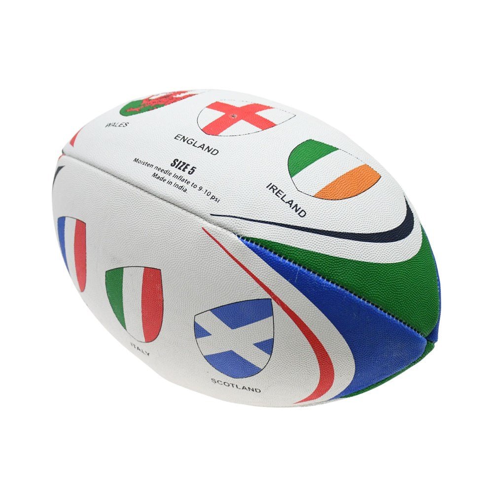 International Tournament Themed Rugby Ball - ABC School Supplies