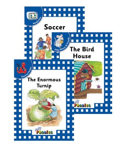 Jolly Phonics Decodable Readers Complete Set Level 4 (Blue Level) (18 Titles) - ABC School Supplies