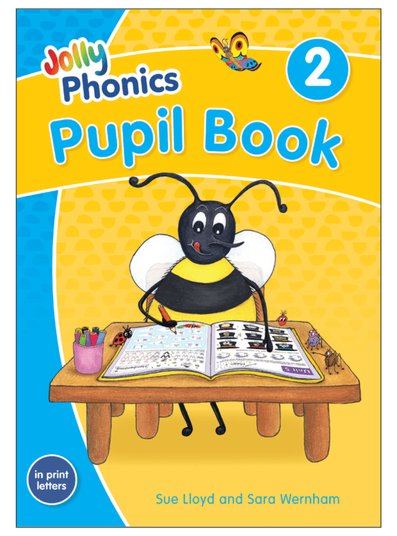 Jolly Phonics Pupil Book 2 (Colour In Print Letters) - ABC School Supplies