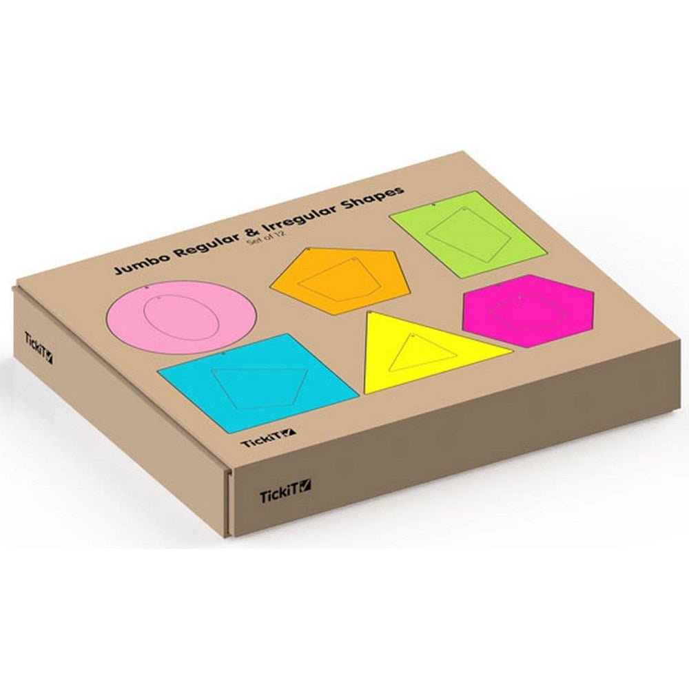 **Jumbo Regular & Irregular Shapes - ABC School Supplies