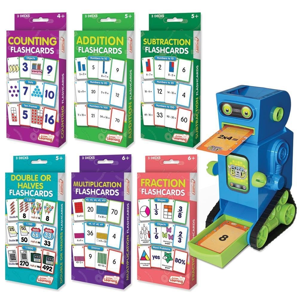 Junior Learning Flashbot Numeracy Set - ABC School Supplies