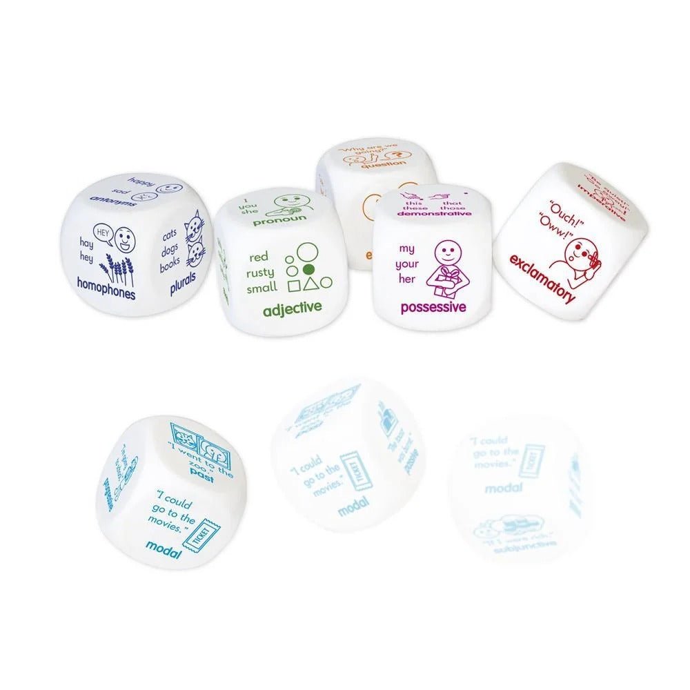 Junior Learning Grammar Dice - ABC School Supplies