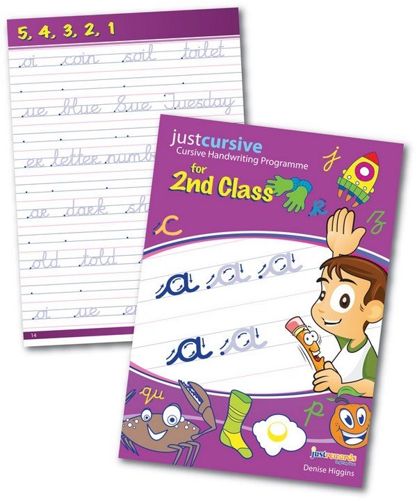 Just Cursive Handwriting 2nd Class - ABC School Supplies