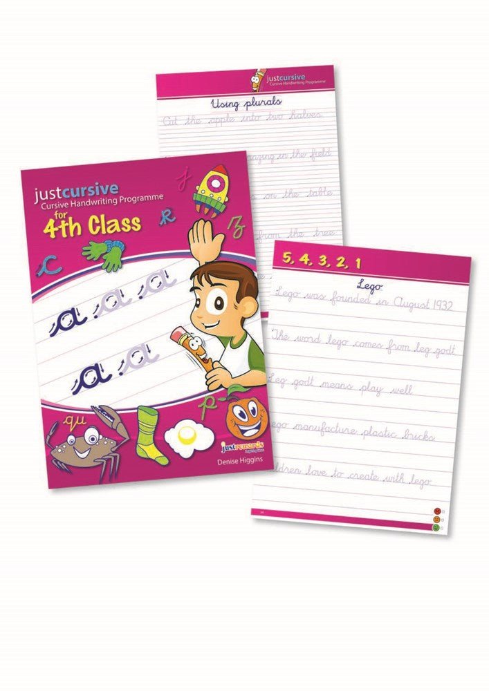 Just Cursive Handwriting 4th Class - ABC School Supplies