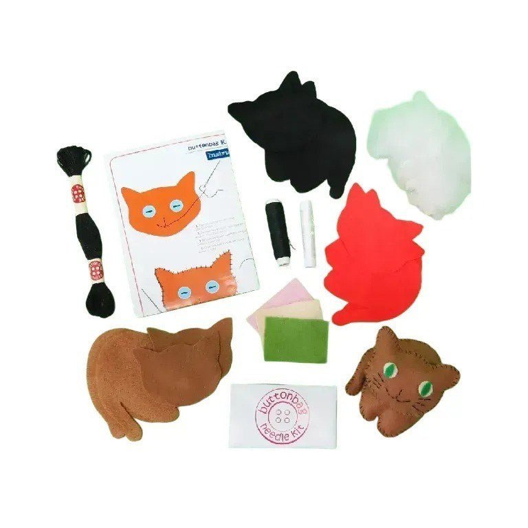 Kitten Crew - Buttonbag - ABC School Supplies
