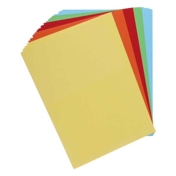Lasorcol A4 Activity Paper Assorted Colours (Pack of 100 Sheets) - ABC School Supplies