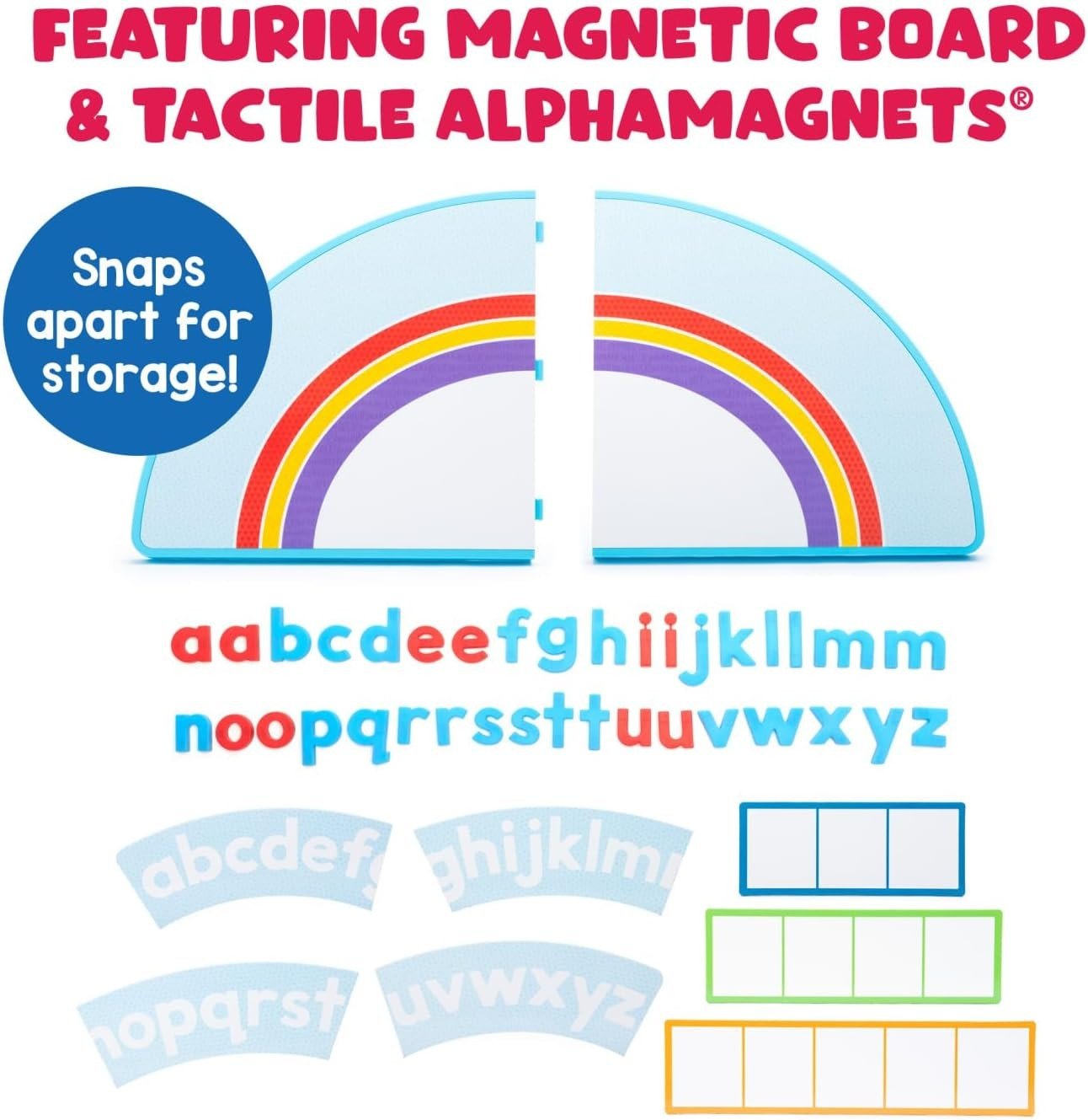 Learning Resources ABC Arc Mat: AlphaMagnets Set - ABC School Supplies