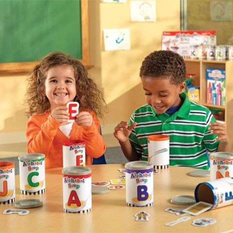 Learning Resources Alphabet Soup Sorters - ABC School Supplies