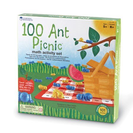 Learning Resources Ant Picnic Maths Activity Set 100 - ABC School Supplies
