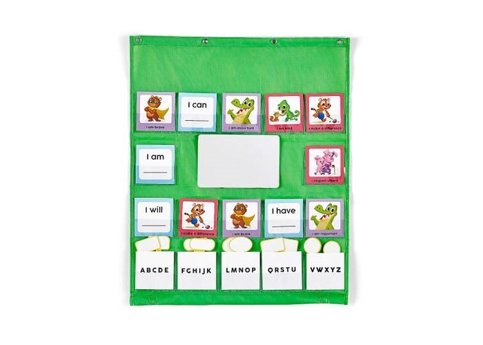 **Learning Resources Daily Affirmations Pocket Chart - ABC School Supplies