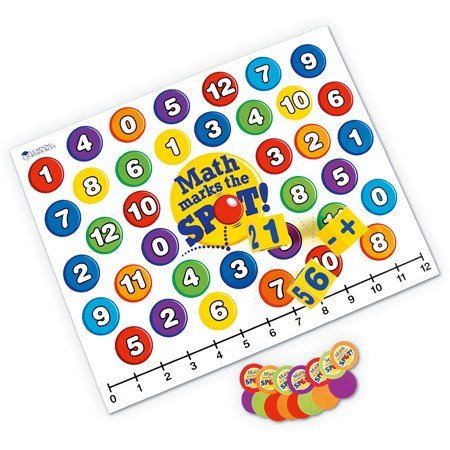 Learning Resources Maths Marks The Spot™ Activity Set - ABC School Supplies
