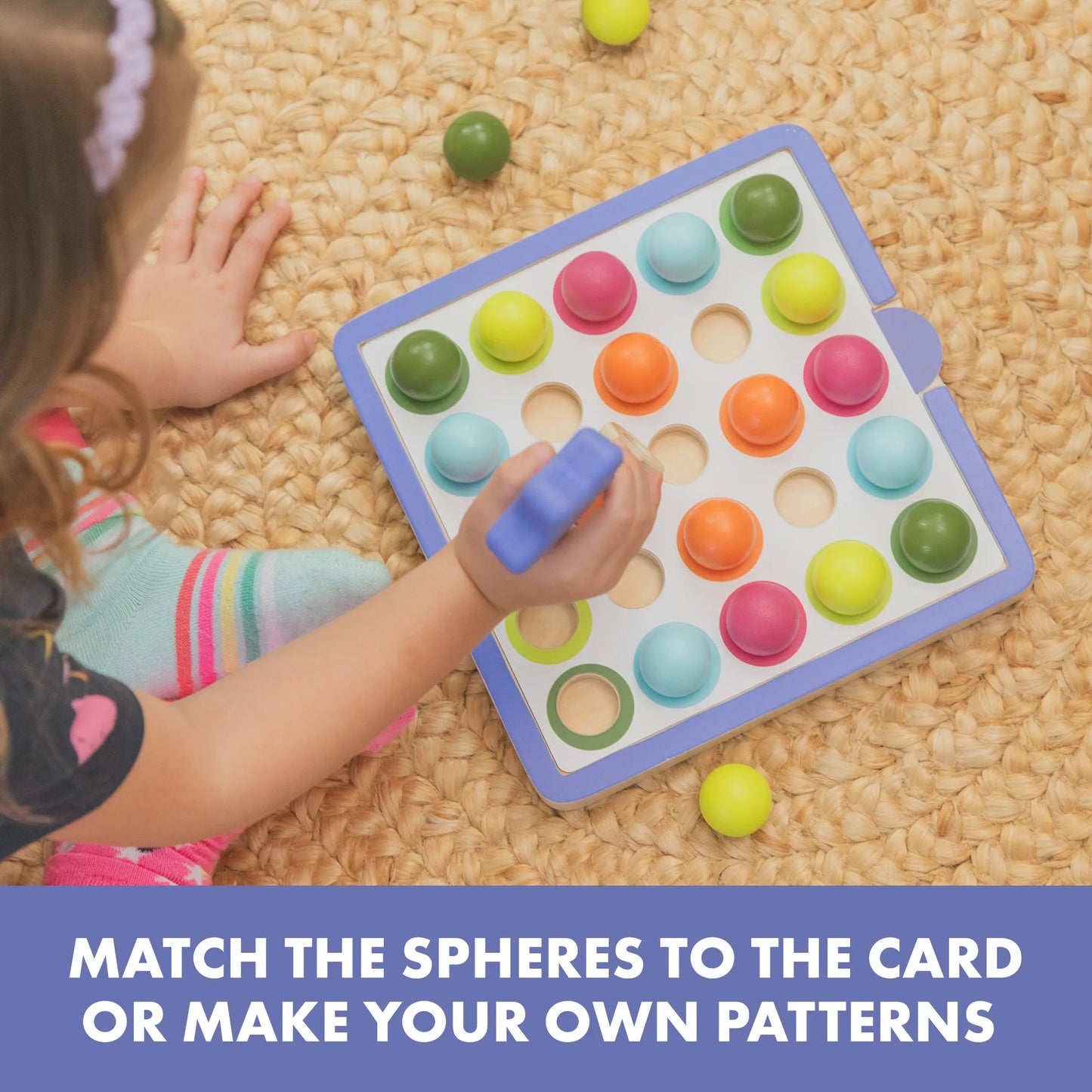 Learning Resources Pattern & Sequencing Wooden Board - ABC School Supplies