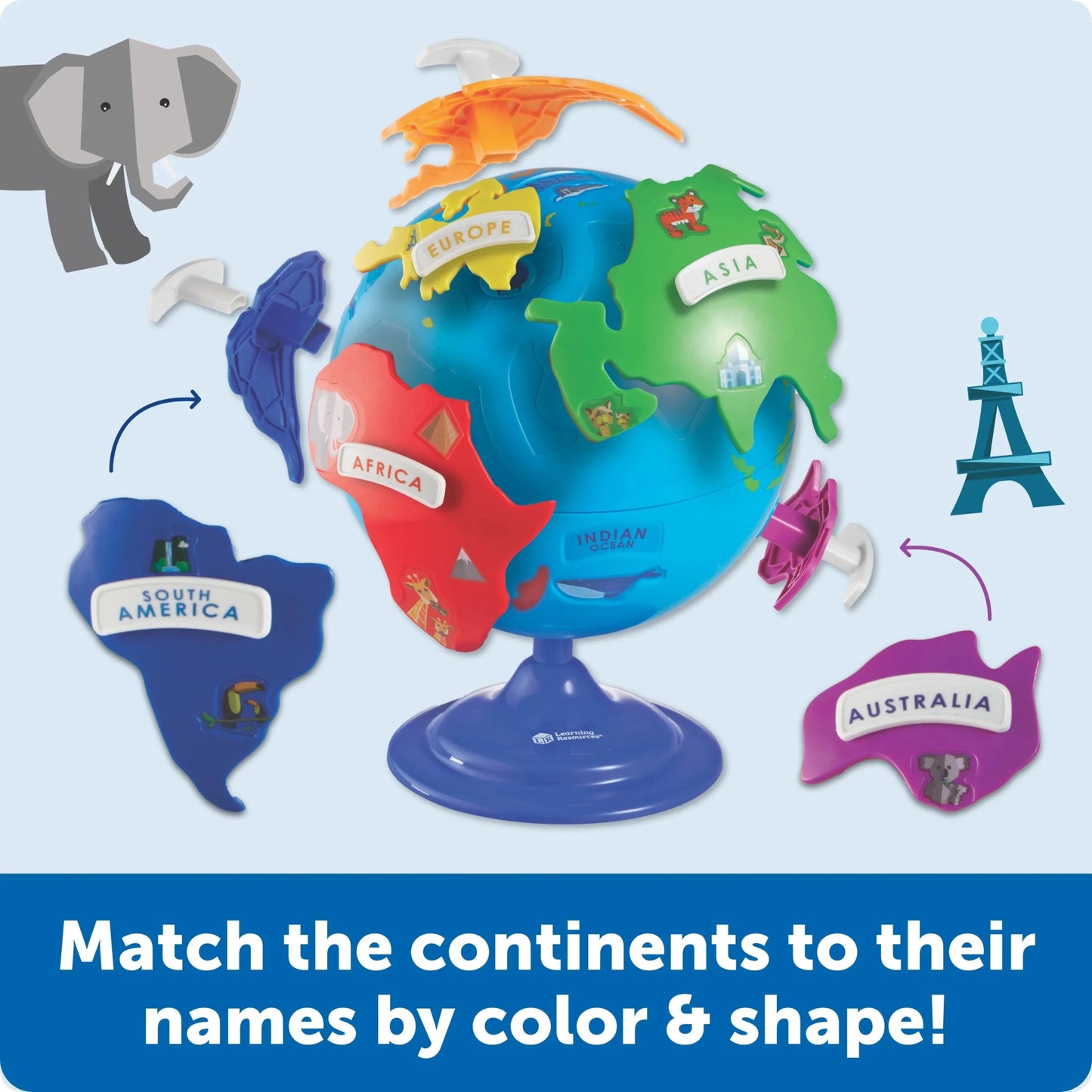 Learning Resources Puzzle Globe - ABC School Supplies