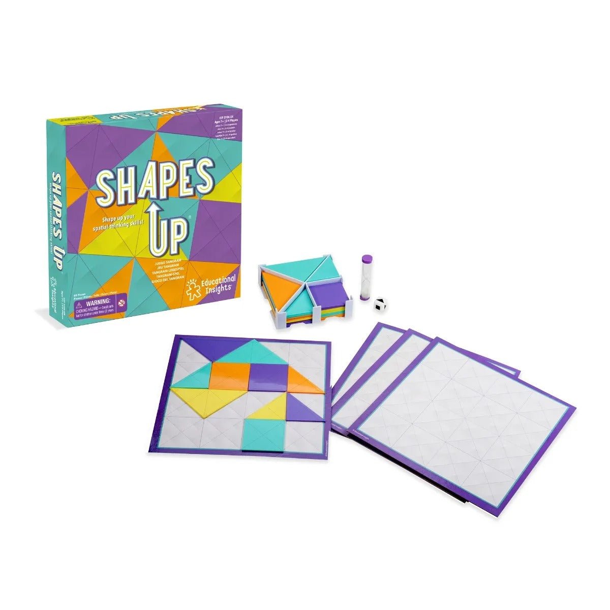 Learning Resources Shapes Up - Tangram Game - ABC School Supplies