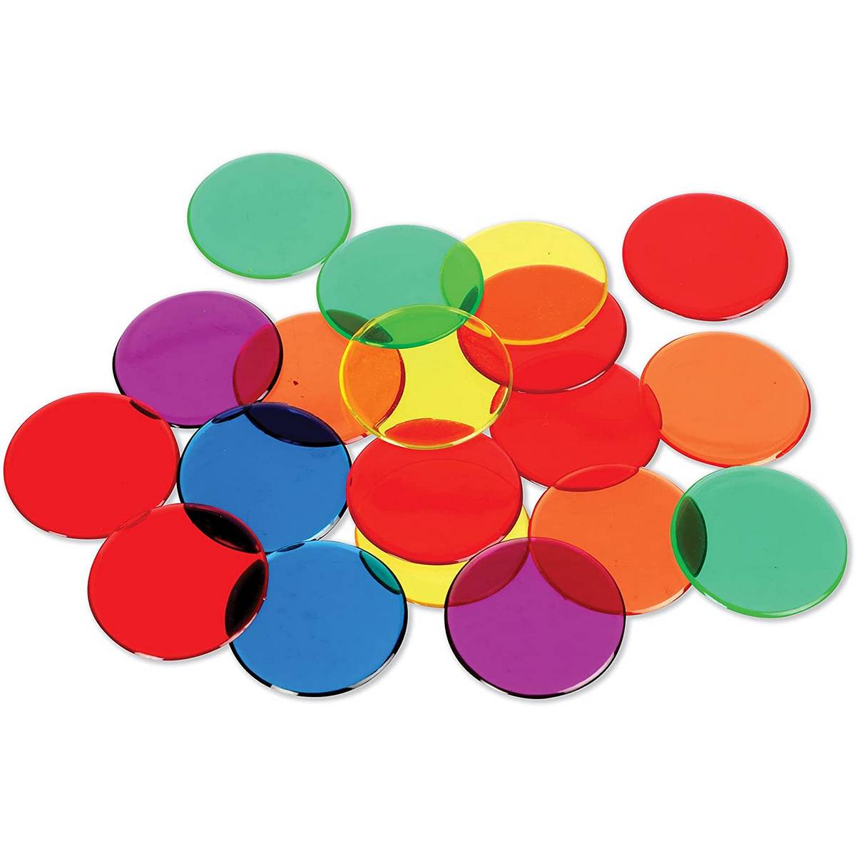 Learning Resources Transparent Counters (Set of 250) - ABC School Supplies