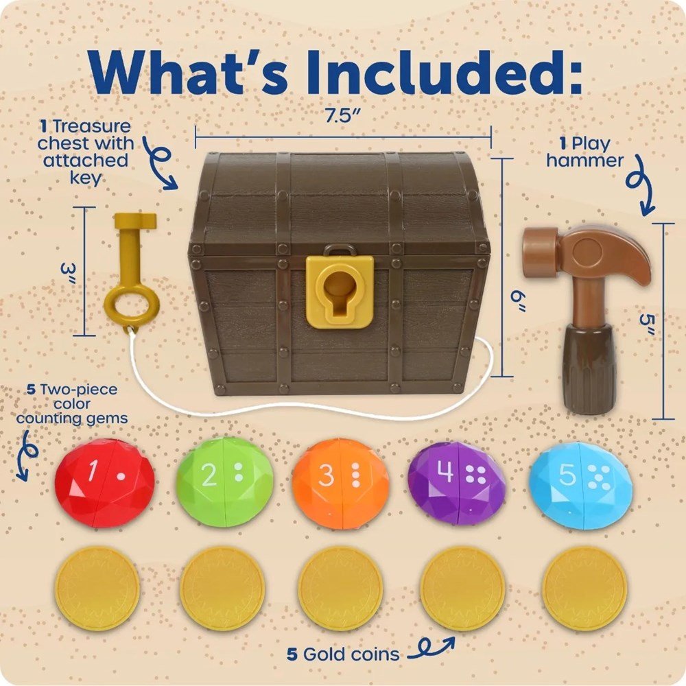Learning Resources Treasure Chest - ABC School Supplies