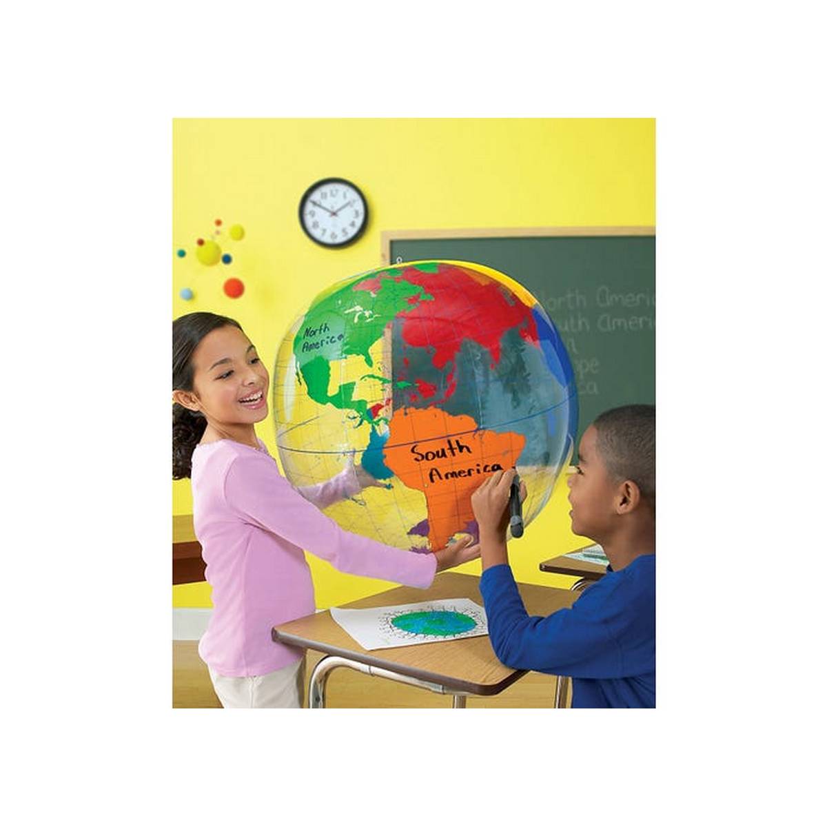 Giant Inflatable Labelling Globe