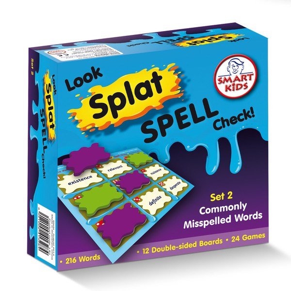 **Look, Splat Spell Check Games Level 2 - ABC School Supplies
