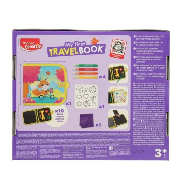 Maped Creativ My First Creativ Set - Travel Book - ABC School Supplies