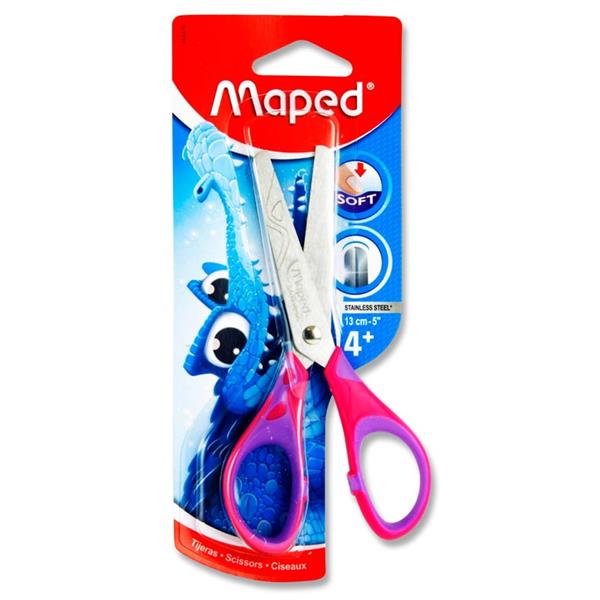Maped Essentials 13cm/5" Soft Grip Scissors - ABC School Supplies