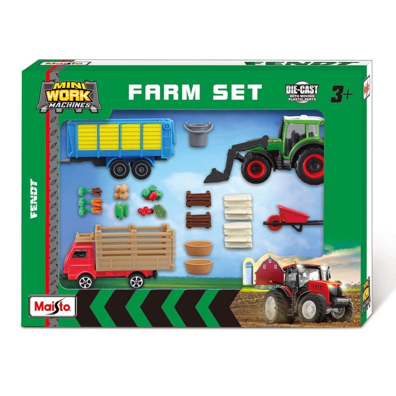 **Mini Working Machines - Farm Set - Fendt - ABC School Supplies