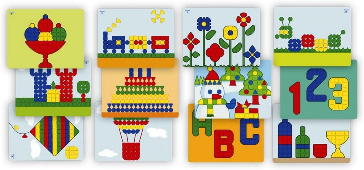 Miniland Models Patterns For Giant Super Pegs - ABC School Supplies