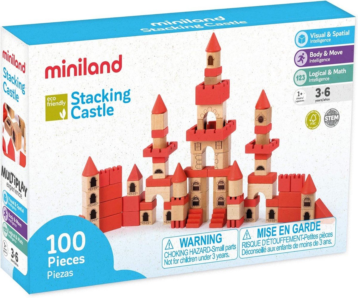 Miniland Stacking Castle - ABC School Supplies