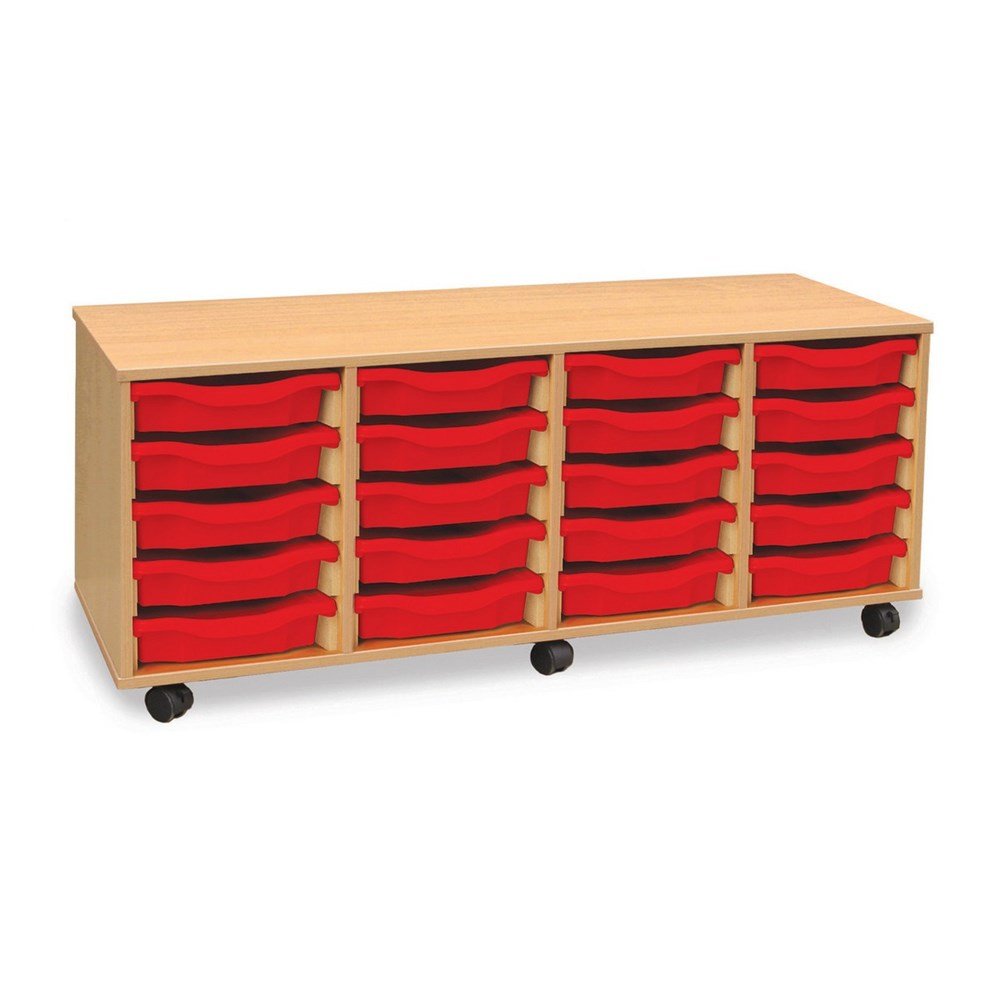 Monarch 20 Tray Single Tray Storage Unit - ABC School Supplies