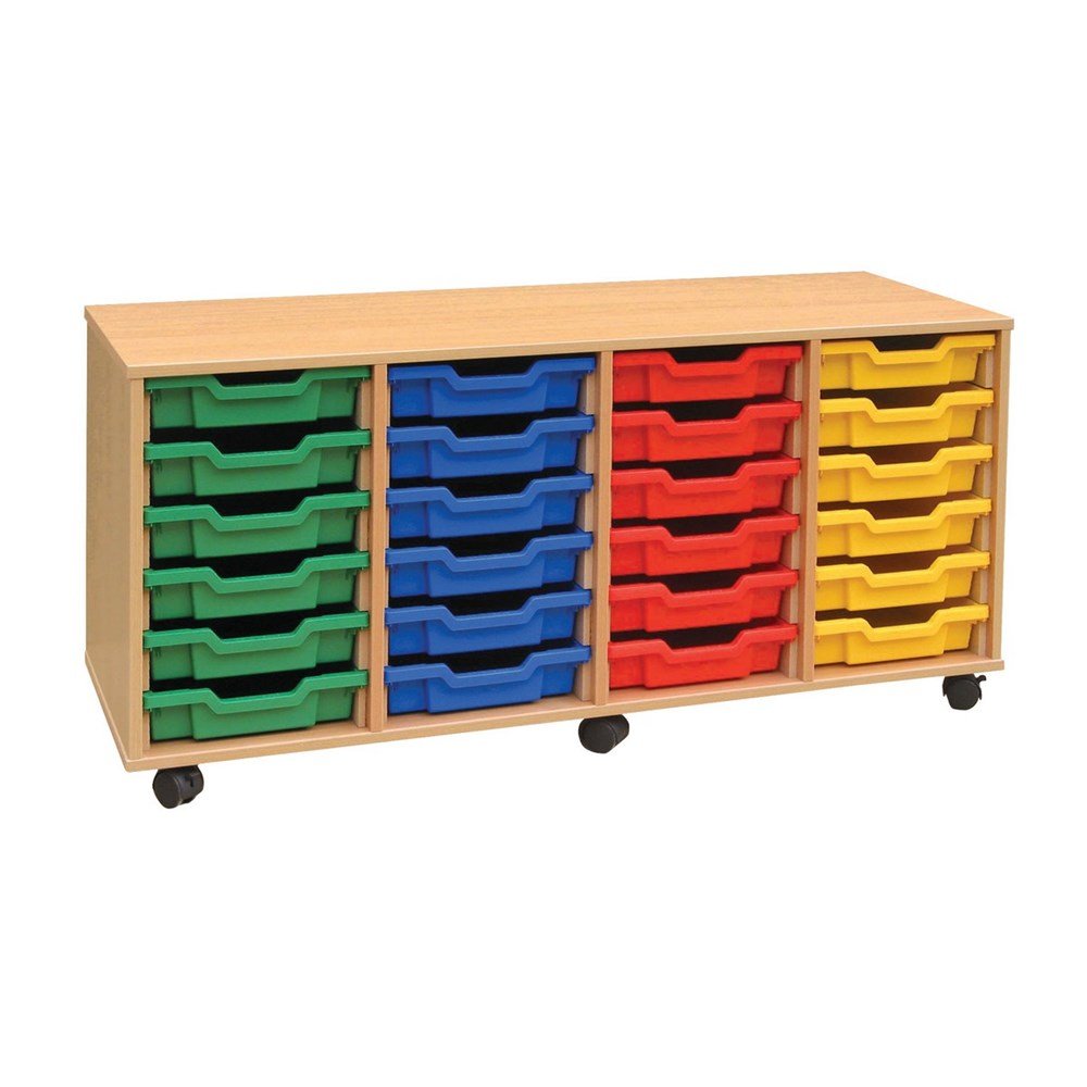 Monarch 24 Tray Single Tray Storage Unit - ABC School Supplies