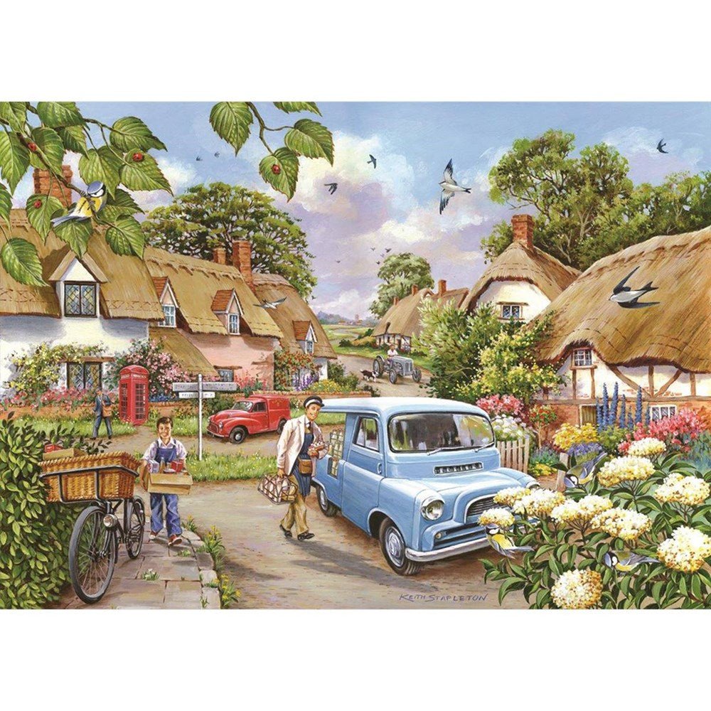 Morning Fresh - BIG 500 Piece Jigsaw Puzzle - ABC School Supplies