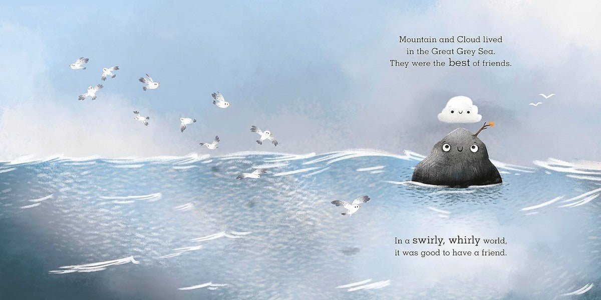 Mountain And Cloud : A Story About Facing Your Worries And Finding Friendship - ABC School Supplies