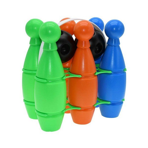 Multi - Colour Plastic Bowling Set - ABC School Supplies