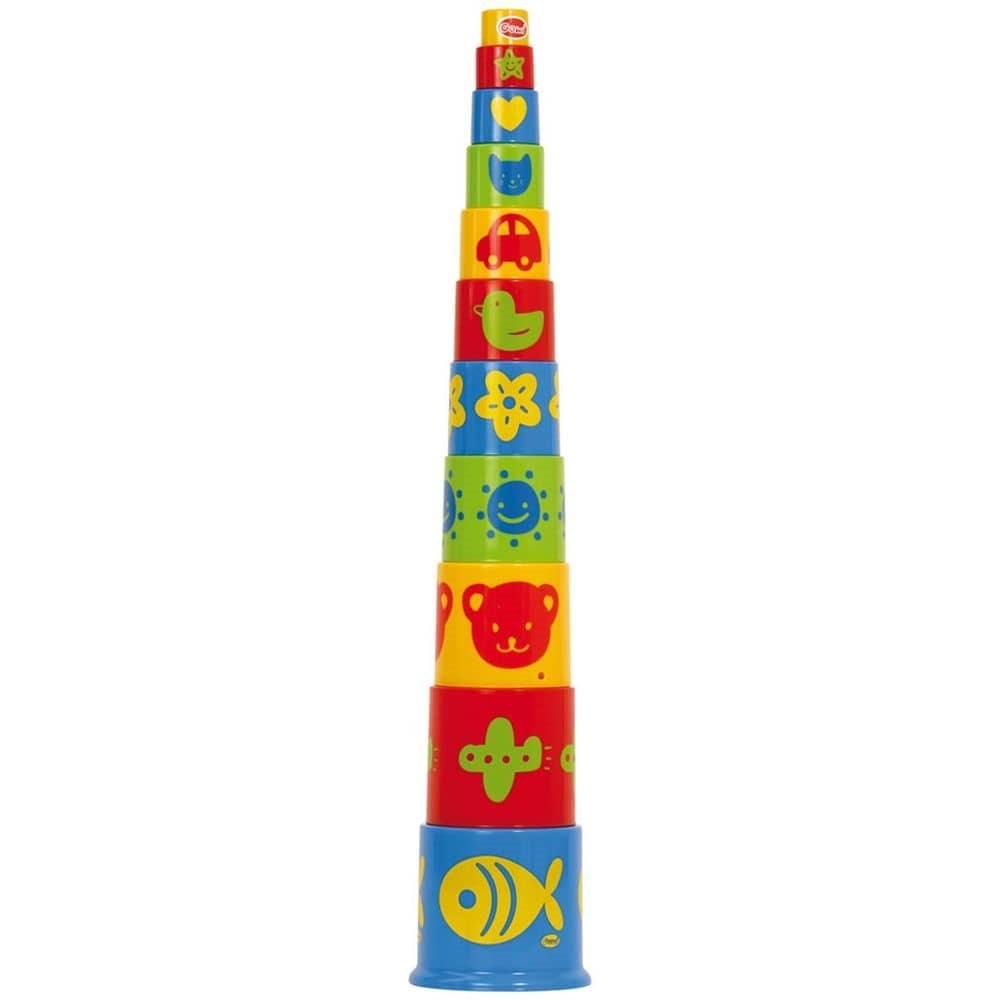 Multi Colour Stacking Buckets - ABC School Supplies