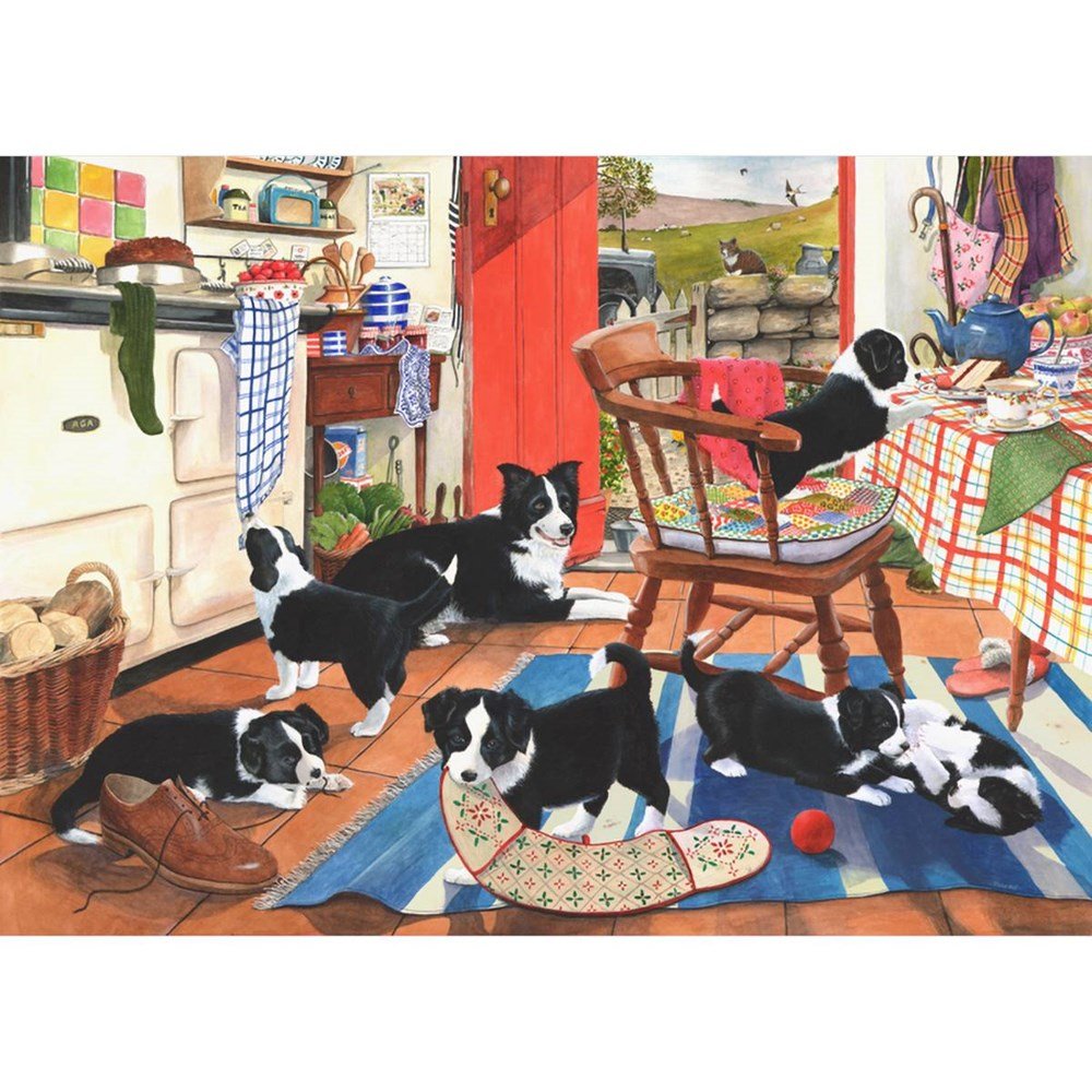 Mum's Helpers - BIG 500 Piece Jigsaw Puzzle - ABC School Supplies