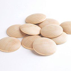 Natural Wooden Discs - ABC School Supplies