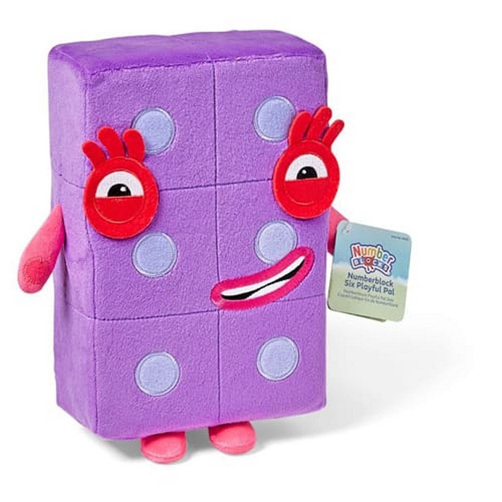 Numberblocks™ Numberblock Six Playful Pal - ABC School Supplies
