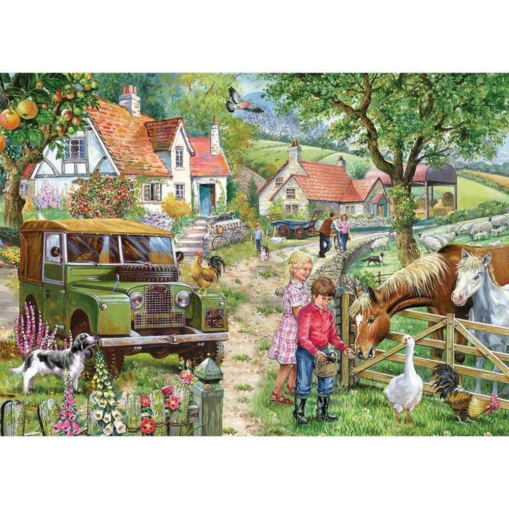 Orchard Farm - 1000 Piece Jigsaw Puzzle - ABC School Supplies