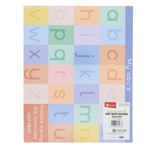 Ormond Dry Wipe - Alphabet - ABC School Supplies
