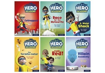 Oxford Reading Tree Hero Academy Level 12, Lime+ Book Band: Mixed Pack - ABC School Supplies