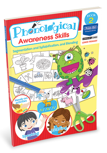 Phonological Awareness Skills Book 2: Segmentation And Syllabification, And Blending - ABC School Supplies