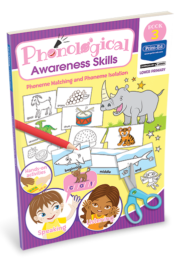 Phonological Awareness Skills Book 3: Phoneme Matching And Phoneme Isolation - ABC School Supplies