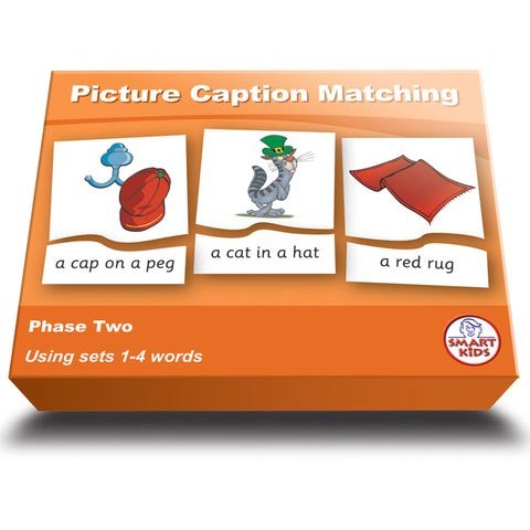 Picture Caption Matching Phase Two Set 1 - ABC School Supplies
