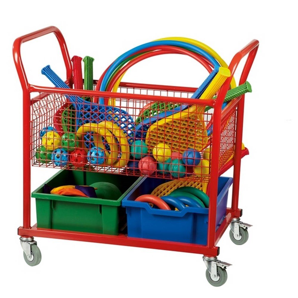 Play Equipment Trolley - Red - ABC School Supplies