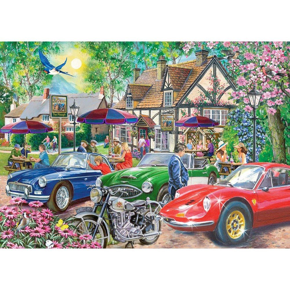 Plough Inn - BIG 500 Piece Jigsaw Puzzle - ABC School Supplies