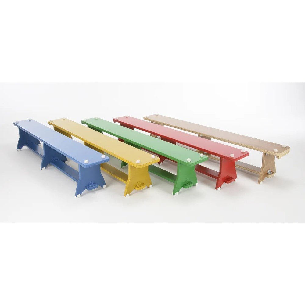 Plytech Balance Bench Blue 2.4M - ABC School Supplies